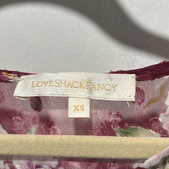 LOVESHACKFANCY cats mini silk blend floral dress - Picture 2 of 8